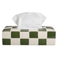Boite p mouchoir karoz kaki 25x12xh6cm 79725 79725 det03 web