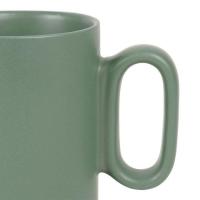 Tisanière grès Vert et couvercle en bambou - 50 cl