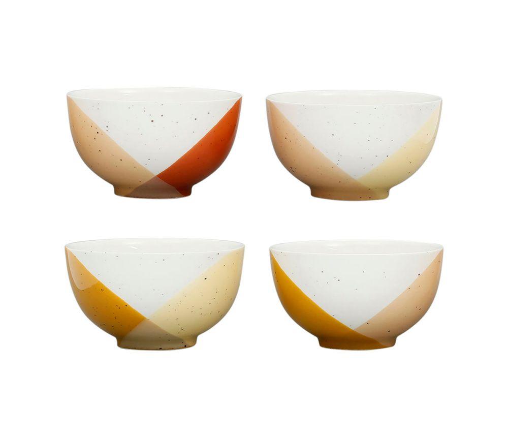 Bol x4 aurore nude terracotta 40cl porcelaine 77740 77740 deb web