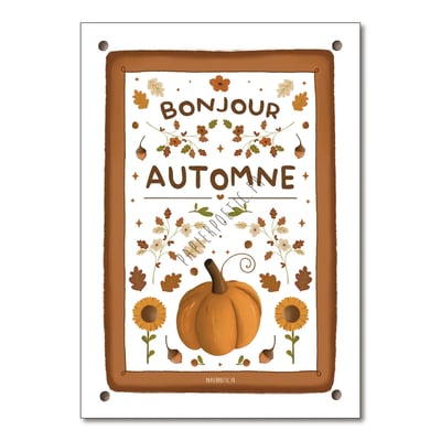Bonjour automne