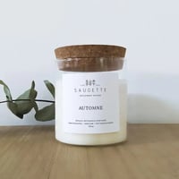 Bougie artisanale automne 02