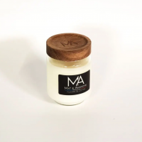 Bougie artisanale franc aise fleurs de coton 06