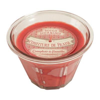 Bougie française parfumée Confiture de fraise