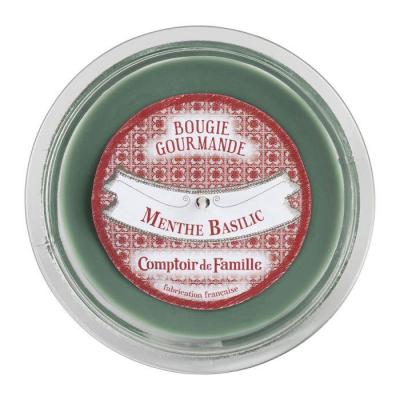 Bougie senteur menthe basilic 2