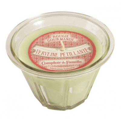 Bougie française parfumée Verveine pétillante
