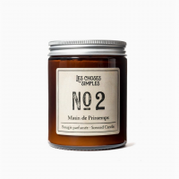 Bougie artisanale Française - N°2 Matin de Printemps