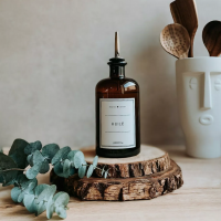 Bouteille en verre avec bec verseur - Huile ou Vinaigre