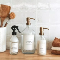 Liquide vaisselle / Savon - Flacon transparent - 500 ml