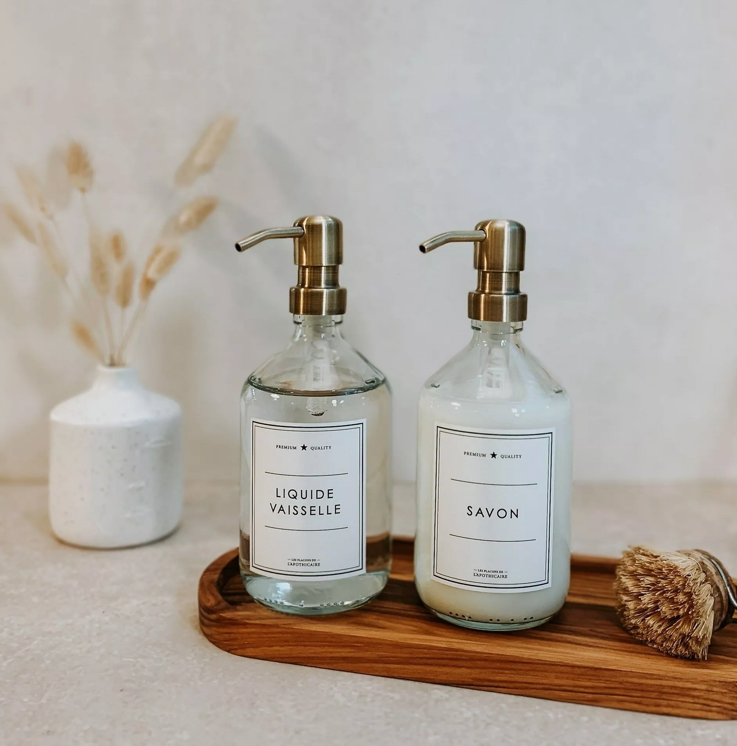 Liquide vaisselle / Savon - Flacon transparent - 500 ml