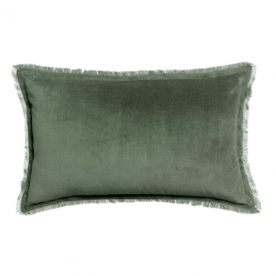 Coussin velours fara thym 40x65 cm 01