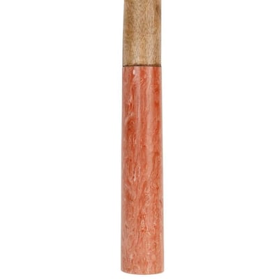 Couverts salade x2 sweet leaves naturel terracotta 79957 79957 deb web
