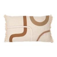 Coussin brodé ORGANIC - 50x30 cm