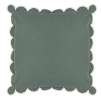 Housse coussin nomadea sauge 45x45cm coton 79069 79069 deb web