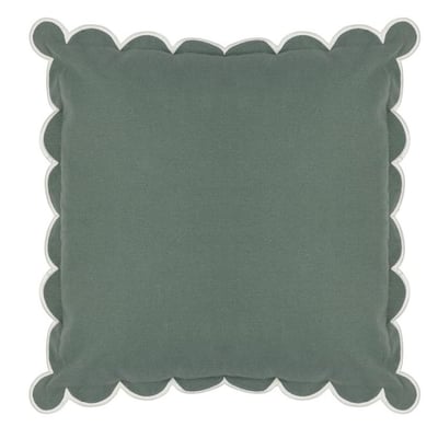 Housse coussin nomadea sauge 45x45cm coton 79069 79069 deb web
