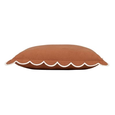 Housse de coussin nomadea terracotta 45x45 coton 78724 78724 deb web