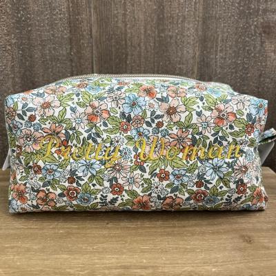 Trousse Liberty (M) - Pretty Woman - Cousu à la main en France