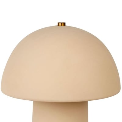 Lampe sand beige d23xh31 ceramique 79281 79281 deb web