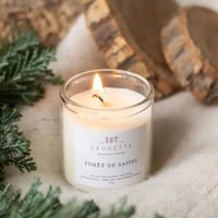 Offret nuit de noe l 3 bougies artisanales parfume es a la cire de soja naturelle fore t de sapins au coin du feu et pain d e pices 4