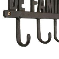 Patère MAISON DE FAMILLE en fonte