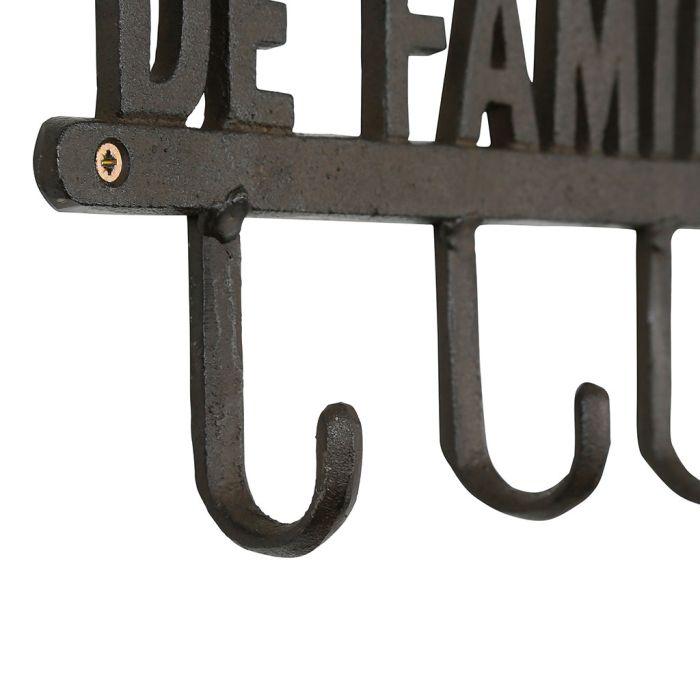 Patère MAISON DE FAMILLE en fonte