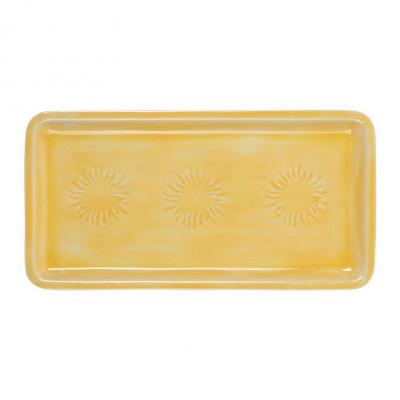 Plateau allegra me tal e maille jaune 30x15cm 01