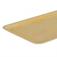 Plateau allegra me tal e maille jaune 30x15cm 03