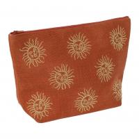 Pochette allegra terracotta et dore 02