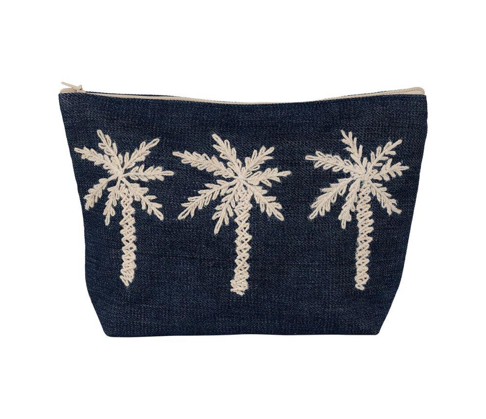 Pochette brode e medi bleu jean et e cru 01