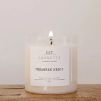 Premie re neige bougie artisanale parfume e a la cire de soja naturelle 2