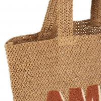 Sac en corde brode terracotta 03