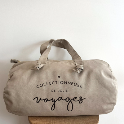 Sac polochon gre ge collectionneuse de jolis voyages