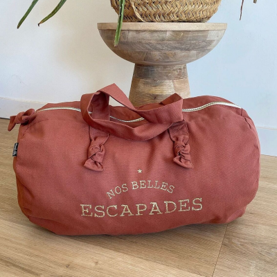 Sac polochon terrarosa nos belles escapades