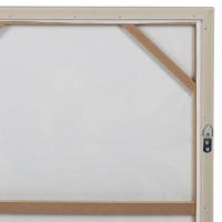 Tableau cadre vencia multicolore et dore 52x72cm 03