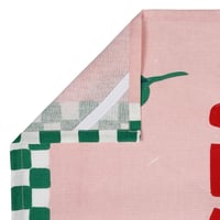 Torchon brode x2 pasta rose jaune 50x70cm 79994 79994 det01 web