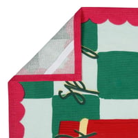 Torchon x2 piment rouge bleu ciel vert 50x70cm 79995 79995 det01 web