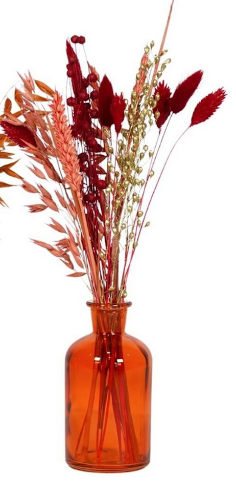 Vase bouquet de fleurs se che es orange