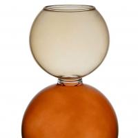 Vase cyrius ambre verre borosilicate 02