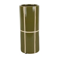 Vase karoz kaki d9 5xh23 5cm 79985 79985 deb web