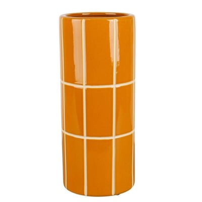 Vase karoz moutarde d12 5xh30cm 79984 79984 deb web
