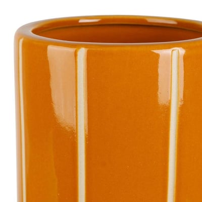 Vase karoz moutarde d12 5xh30cm 79984 79984 deb web