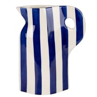 Vase pichet artist indigo 19x7xh24cm gres 78122 78122 deb web