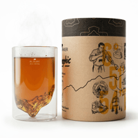 Verre double paroi mont blanc 5 